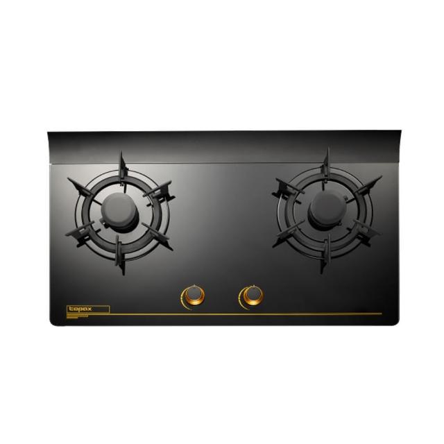 【莊頭北】一級花瓣火焰零秒點火黑色玻璃檯面爐(TG-8507G 原廠保固 基本安裝)