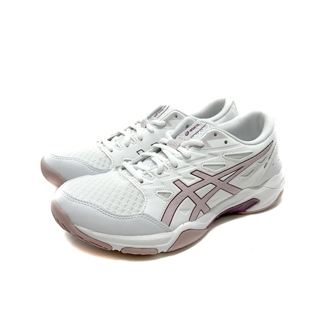 asics 亞瑟士 亞瑟士 ASICS GEL-ROCKET 11 運動鞋 排羽球鞋 白/粉 女鞋 1072A093-103 no753