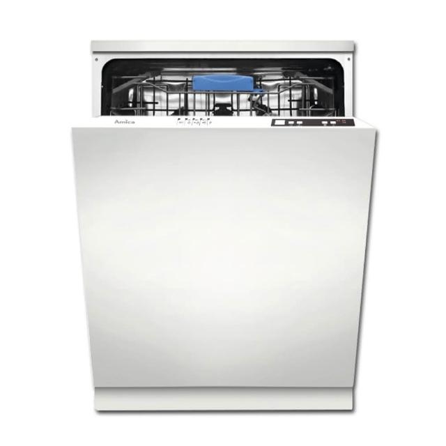 【Amica】全嵌式洗碗機 60cm 手洗單烘 冷凝烘乾 自備門板(ZIV-665T)
