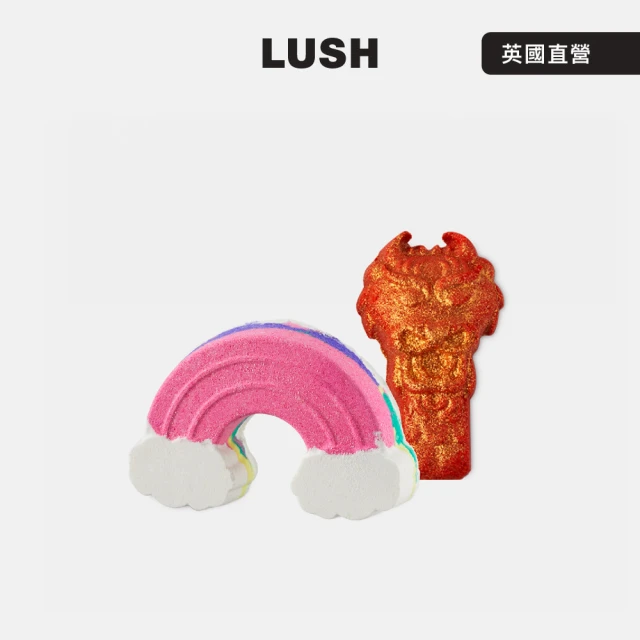 LUSH 嵐舒 王子之吻 情人節限定沐浴組合(沐浴果凍/香皂