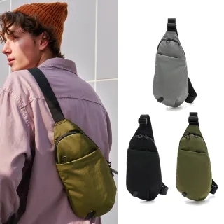 【tripose】REFLEC微皺尼龍輕量斜肩胸包(多色)