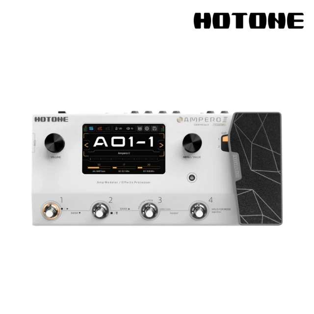 HOTONE AMPERO II MP-350 吉他綜合效果器／創造音色靈感(MP350 綜效 單顆 破音 Pedal 踏板 電吉他效果)