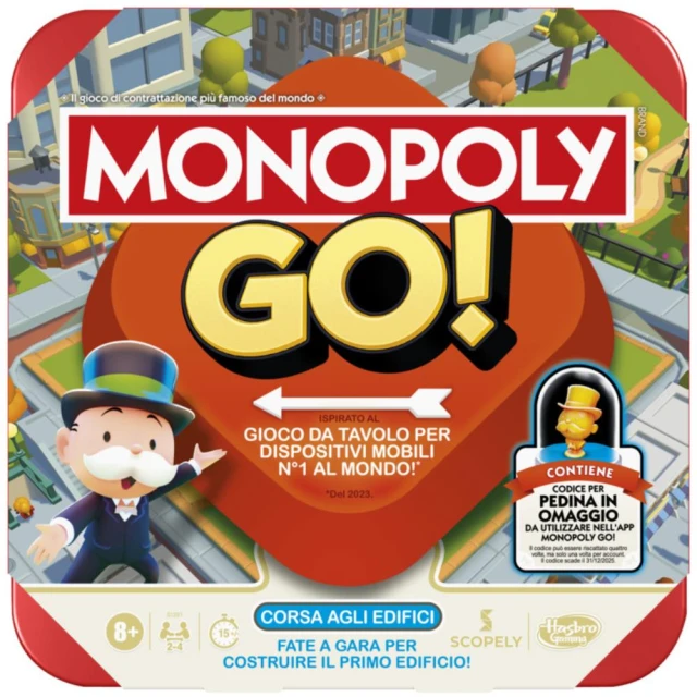 Hasbro 孩之寶 地產大亨 Monopoly GO! 版