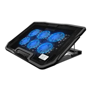 【JINGZAN】H9 六風扇筆電散熱支架│適用筆電/平板/MacBook/筆記型電腦