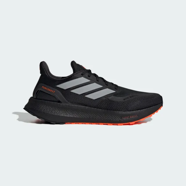 【adidas 愛迪達】PUREBOOST 5  跑鞋(JR7675 男鞋/女鞋 運動鞋 慢跑鞋 黑)