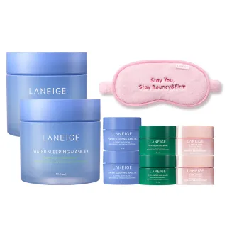 【LANEIGE 蘭芝】超能亮睡美人面膜100ml 2入組(霸容量100ml  加量更划算 官方直營)