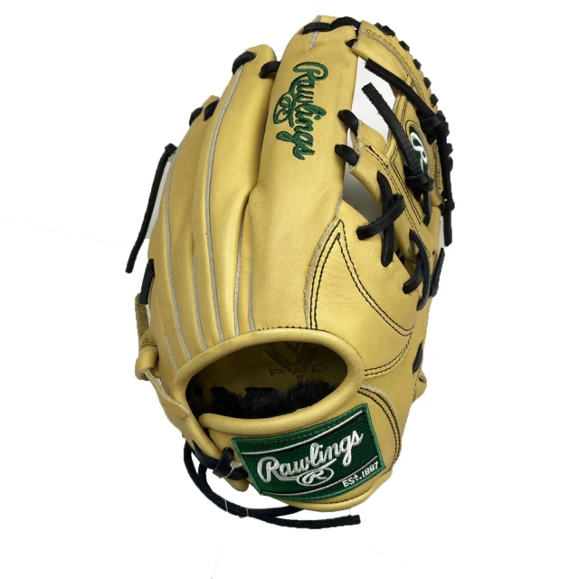 Rawlings R9少年用內野工字擋棒球手套11吋原皮色(GJ4FR9N6L)