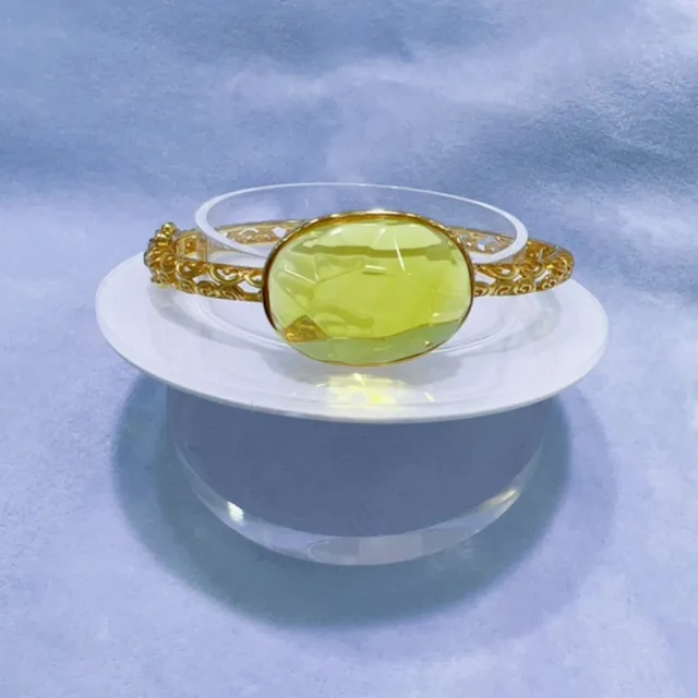 【勝弘珠寶】多明尼加藍珀優雅大方手環