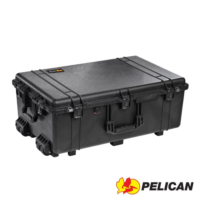 PELICAN 1650NF 氣密空箱含輪座 - 黑(公司貨)