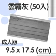 【淨新】雙鋼印醫療級口罩4盒組50入/盒(成人/兒童口罩/國家隊 防飛沫/灰塵/共200片)