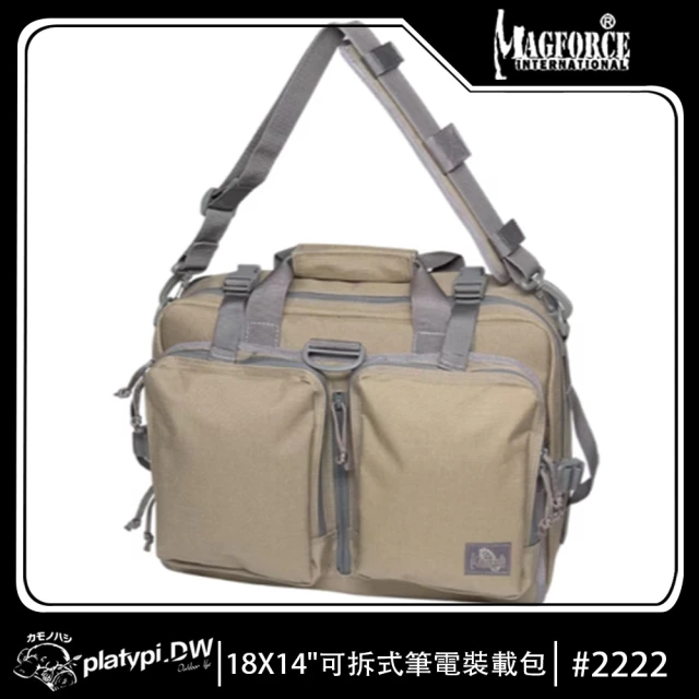 Magforce馬蓋先 18x14可拆式筆電裝載包(單肩 雙肩 斜背 背包)