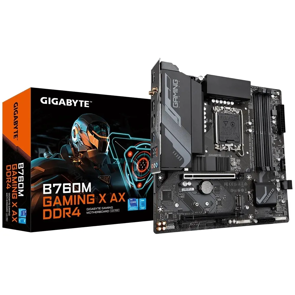 【GIGABYTE 技嘉】板+8G 組合★B760M GAMING X AX DDR4 主機板+記憶體RAM