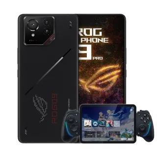 【ASUS 華碩】ROG Phone 9 Pro 5G 6.78吋(16G/512G/高通驍龍8Elite/5000萬鏡頭畫素/AI手機)(遊戲手持裝置組