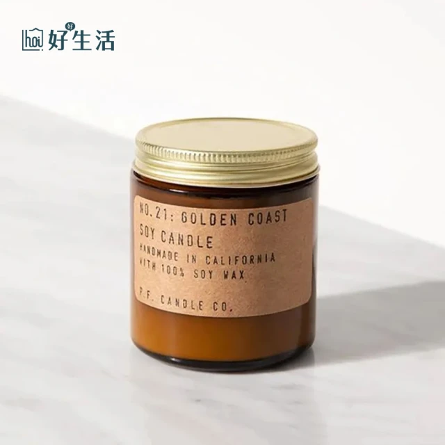 hoi! 好好生活 P.F. CANDLE CO.手工香氛蠟燭3.5oz黃金海岸