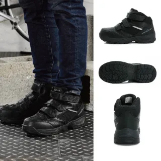 【GOODYEAR 固特異】黑犀牛-認證塑鋼頭安全鞋/工作鞋/男鞋 耐衝擊 可調絆帶 黑色(GAMX33980)
