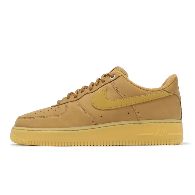 【NIKE 耐吉】休閒鞋 Air Force 1 07 運動 男鞋 女鞋 經典款 AF1 小麥色 膠底 質感 穿搭 棕(CJ9179-200)