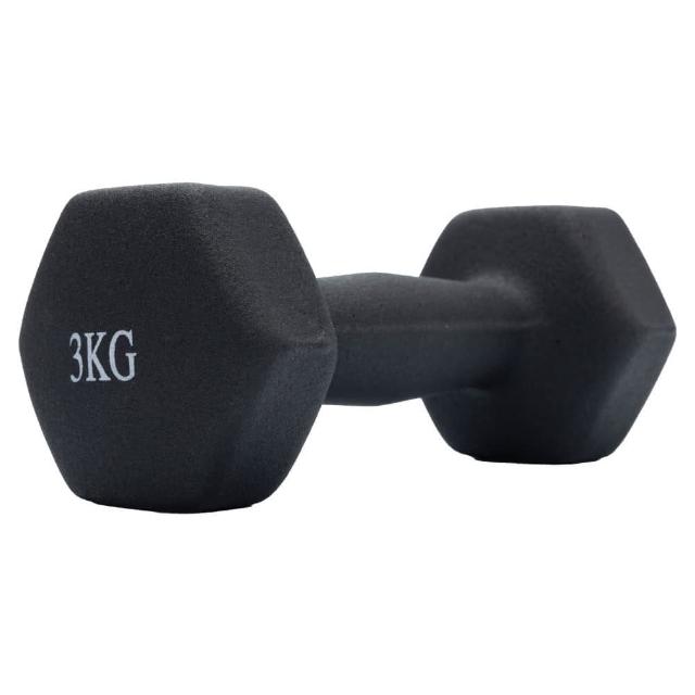 【NITORI 宜得利家居】健身啞鈴 3KG BK(啞鈴)