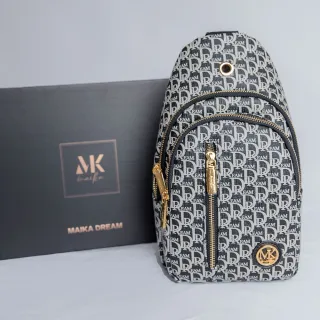 【MAIKA DREAM】時尚背包單肩斜垮包 腰包 胸包