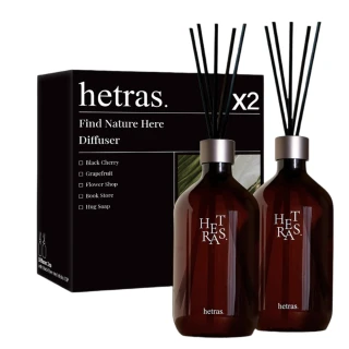【HETRAS】韓國 首席調香師 擴香 500ml 兩入(擴香 香氛 居家香氛 韓國 高級感 居家感 生活感 質感)