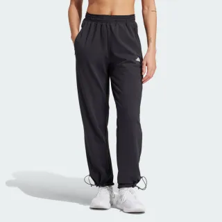 【adidas 愛迪達】運動長褲 抓絨 保暖 女 IM7698