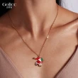 【Golicc】金色聖誕 許願項鍊(雙十 萬聖節 生日 鎖骨鍊 項鍊 飾品 禮物)