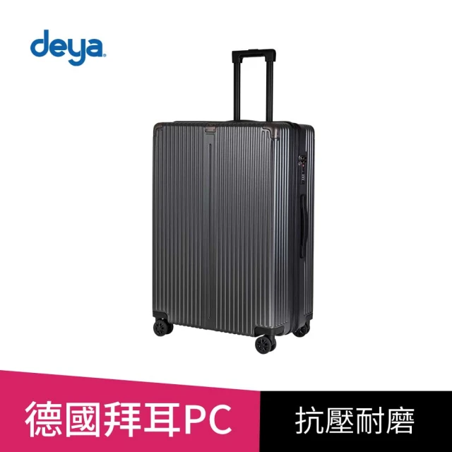 deya Velo Slim 輕奢時尚流線旅行箱28吋-鉑岩灰