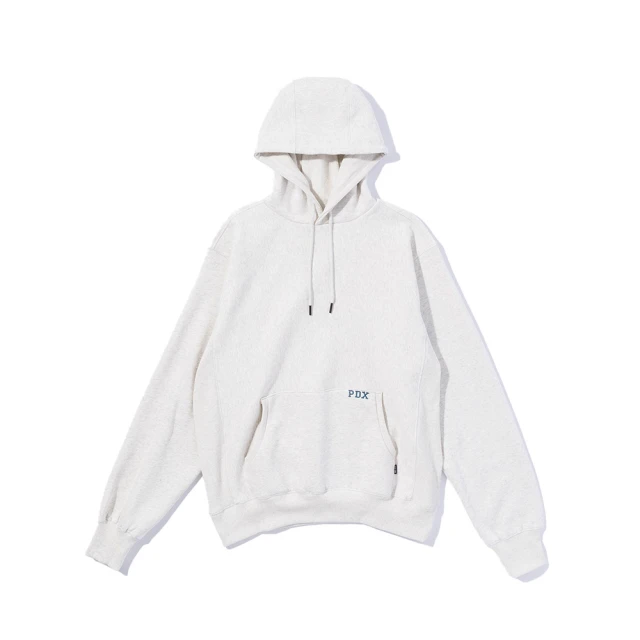 POLER STUFF 日本限定 PDX HEAVY WEIGHT HOOD 厚磅寬版帽T(綠灰)