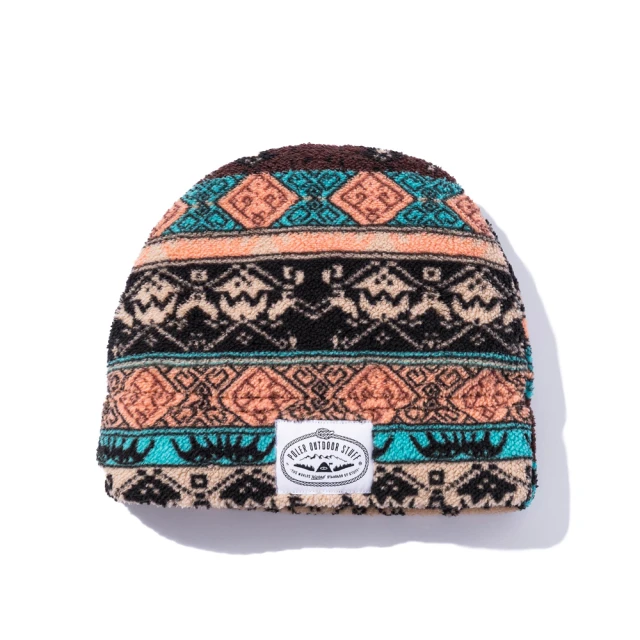 POLER STUFF 日本限定 BOA FLEECE BEANIE 拚色絨毛帽(藍色)