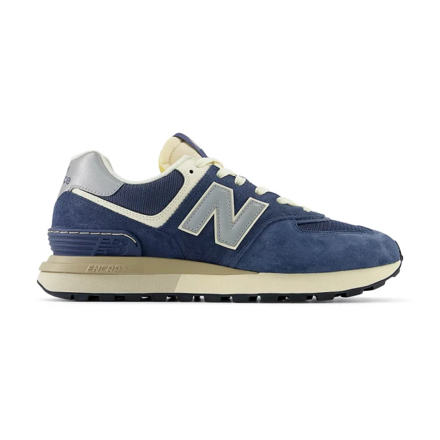 NEW BALANCE NB 574 男鞋 女鞋 藍灰色 運動 復古 麂皮 拼接 經典 情侶鞋 休閒鞋 U574LGMB