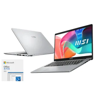 Office 2024★【MSI 微星】14吋i7 輕薄效能筆電(Modern 14/i7-1355U/16G/512G SSD/Win11/F13MG-200TW)