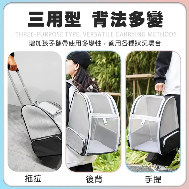 【TAS 極限運動】直排輪專用拉桿包(直排輪拉桿包 後背包 拉桿背包 直排輪背包 收納袋 直排輪 輪滑)