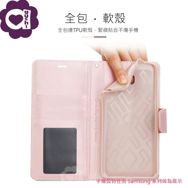 【Hanman 韓曼】OPPO Reno12 F 5G 柔軟羊皮觸感皮套 多卡層 防滑內襯可多角度調節支架手機殼/保護套