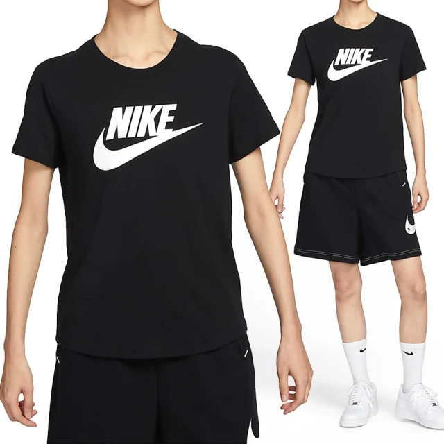 NIKE 耐吉 AS W NSW Tee ESSNTL ICN FTRA 女款 黑色 印花 休閒 運動 短袖 DX7907-010