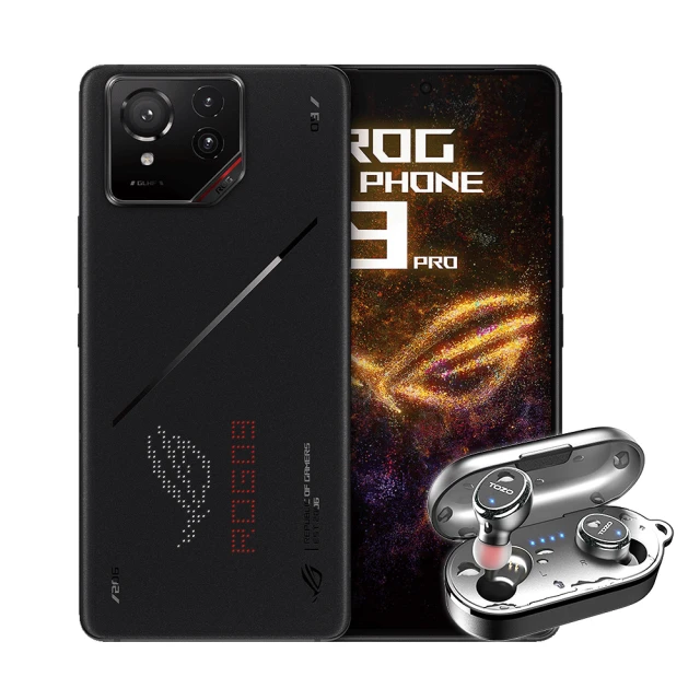 ASUS 華碩 ROG Phone 9 Pro Edition(24G/1TB/高通驍龍8Elite/5000萬鏡頭畫素/AI手機)(降噪無線耳機組)