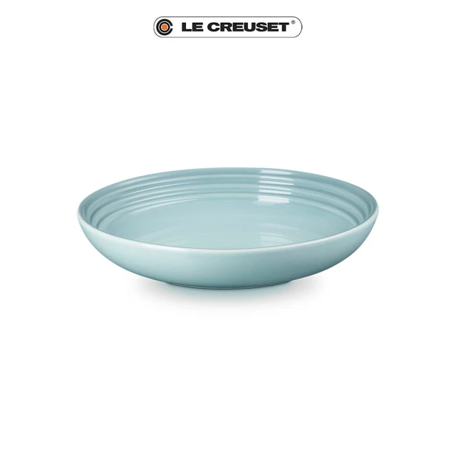 Le Creuset 瓷器義麵盤 22cm(海洋之花/水手藍 2色選1)