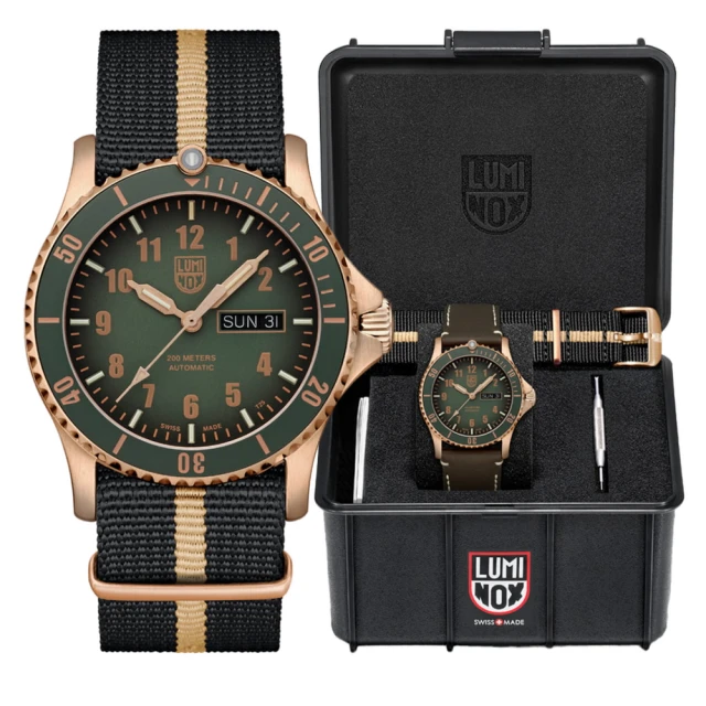 LUMINOX 雷明時 Sport Timer Automatic Bronze青銅機械錶/全球限量紀念(0936SET)