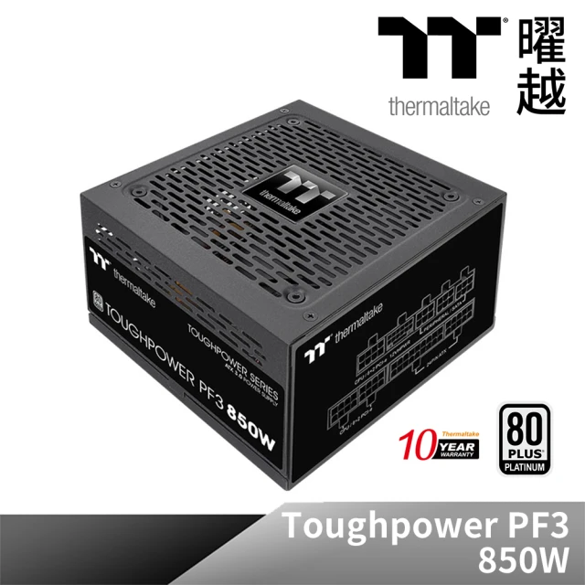 Thermaltake 曜越 鋼影Toughpower PF3 850W白金牌認證電源(PS-TPD-0850FNFAPT-3)