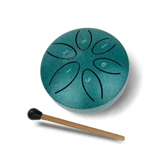 【Konix】六音空靈鼓(便攜式 迷你手碟 配鼓棒)