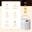 【照亮你】充電式觸控臥室可吊掛小夜燈(帶時鐘功能 三色光 手提 應急照明 餵奶燈 露營燈 兒童 伴睡燈)