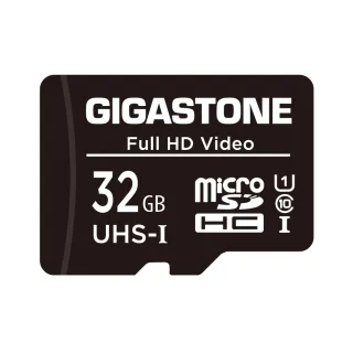 【GIGASTONE 立達】microSDHC UHS-Ⅰ U1 32GB相機攝影記憶卡(32G支援兒童相機/手機/相機/音箱)