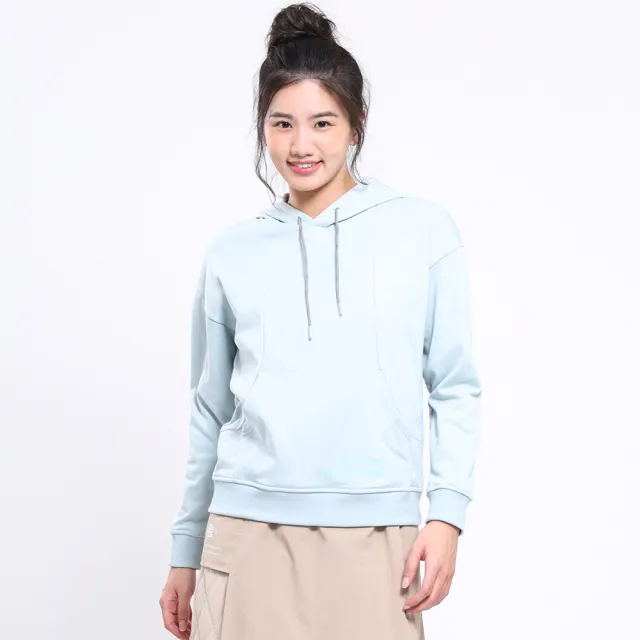 【BATIS 巴帝斯】女口袋休閒帽T - 兩色 - 24AW