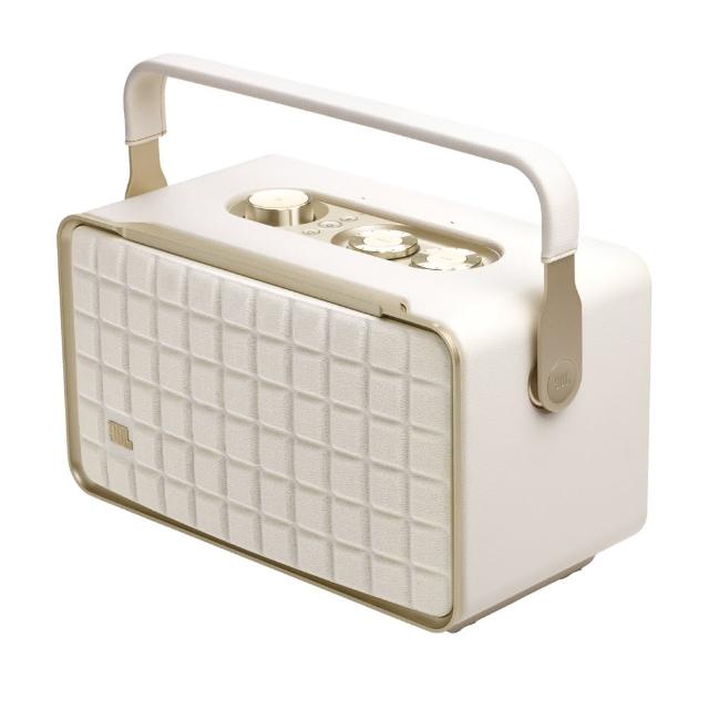 【JBL】Authentics 300 可攜式語音無線串流藍牙音響(白色)