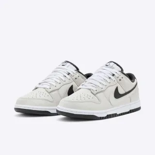 【NIKE 耐吉】運動鞋 休閒鞋 女鞋 男鞋 W NIKE DUNK LOW SE 灰白 黑 雙勾 麂皮(HV1800101)