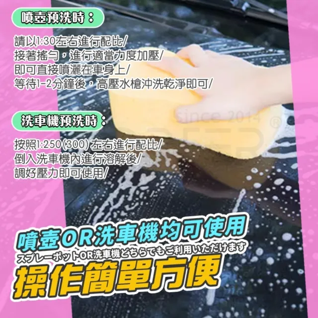 【MorTer】泡沫預洗劑-4L(洗車精 泡沫精 清潔劑 車身清潔 前置預洗 泡沫清潔 洗車)