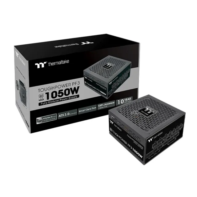 【Thermaltake 曜越】鋼影Toughpower PF3 1050W白金牌認證電源-(PS-TPD-1050FNFAPT-3)