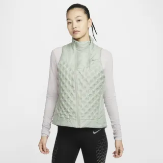 【NIKE 耐吉】羽絨背心 女 保暖 AS W NK TFADV RPL AEROLOFTVEST 綠 FB7607-370