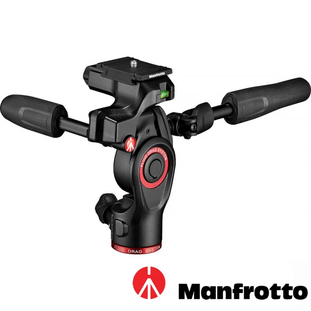 Manfrotto 曼富圖 MH01HY-3W BEFREE 3Way Live 三向液壓雲台(公司貨 攝錄兩用 油壓雲台 載重6公斤)