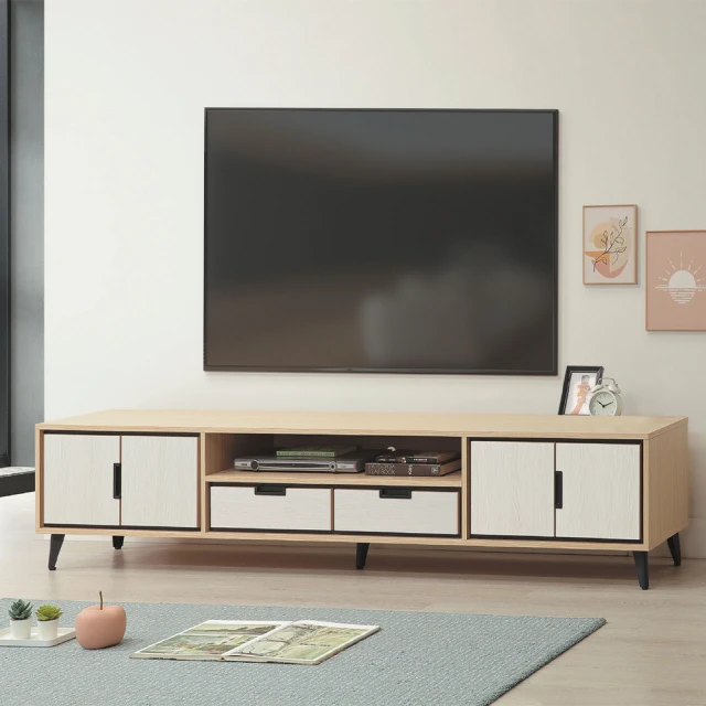 MUNA 家居 灰橡色5尺石面電視櫃/B132(電視櫃 櫥櫃