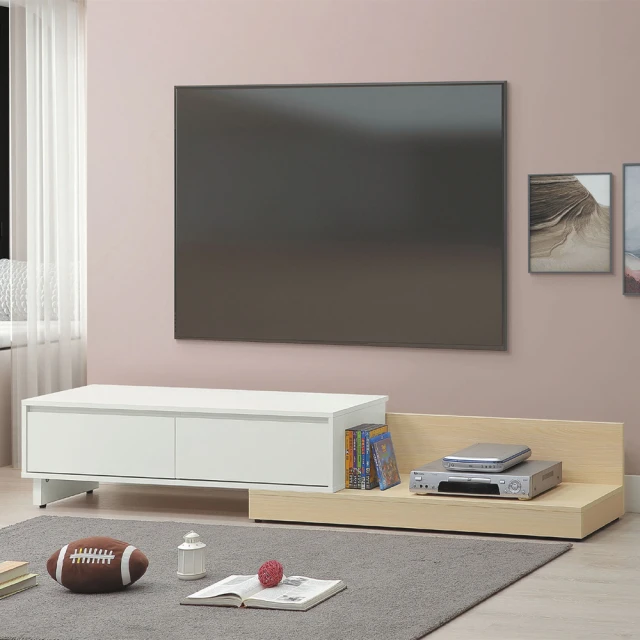 MUNA 家居 灰橡色5尺石面電視櫃/B132(電視櫃 櫥櫃