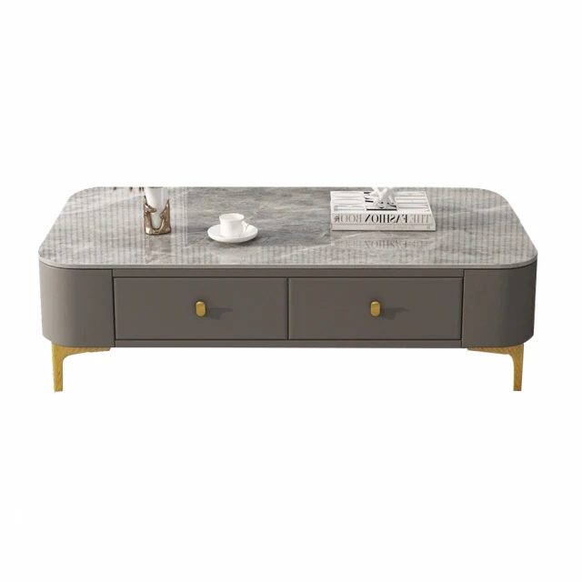 文創集 牛津3.7尺雙色大茶几(二色可選)品牌優惠